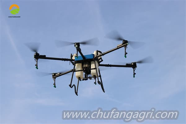 Professional uavs use in agriculture for spray