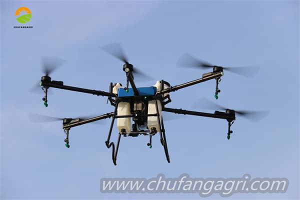 Water spray drone