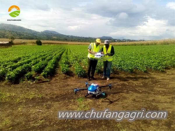 Pesticide spraying drone