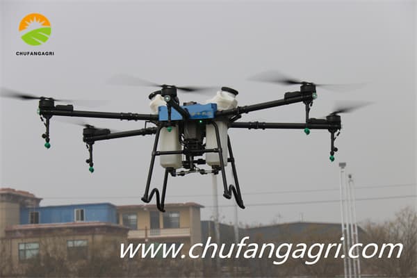 Agricultural spraying drone for pesticides