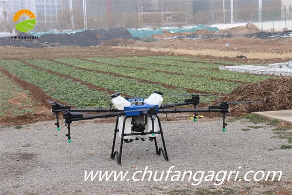 Agricultural spraying drone for pesticides