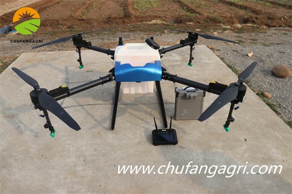 Agricultural spraying drone for pesticides