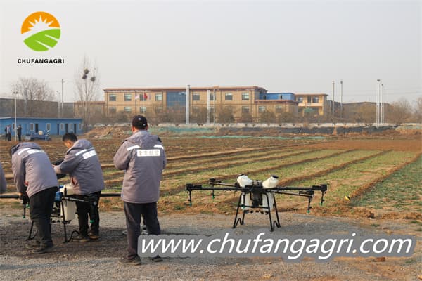 Use of drone in agriculture