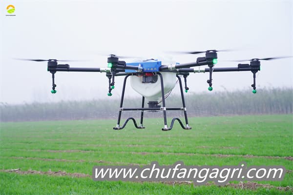 Agriculture drone for spraying fertilizer and pesticides