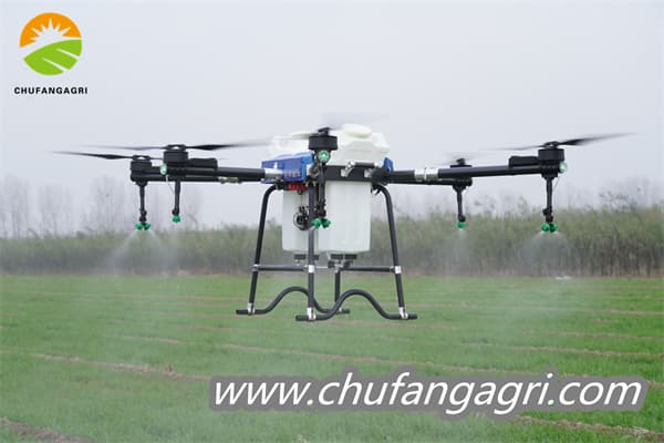 Agriculture drone for spraying fertilizer and pesticides