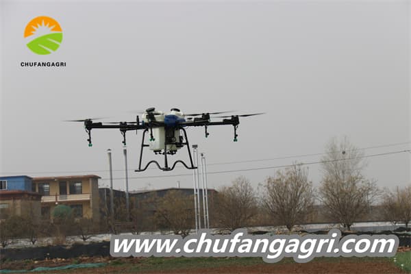 Spray drone machine