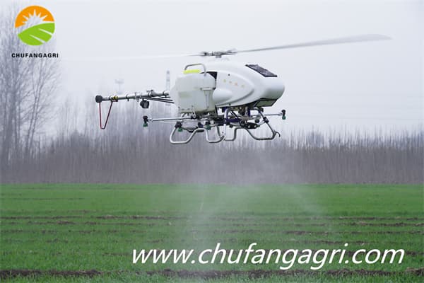 Drone farm surveying