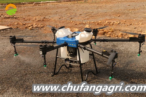 Crop spraying drone