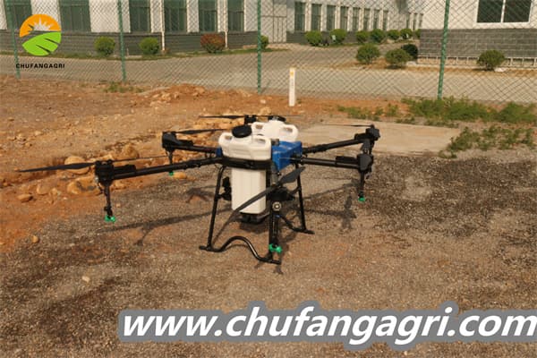 Water spray drone
