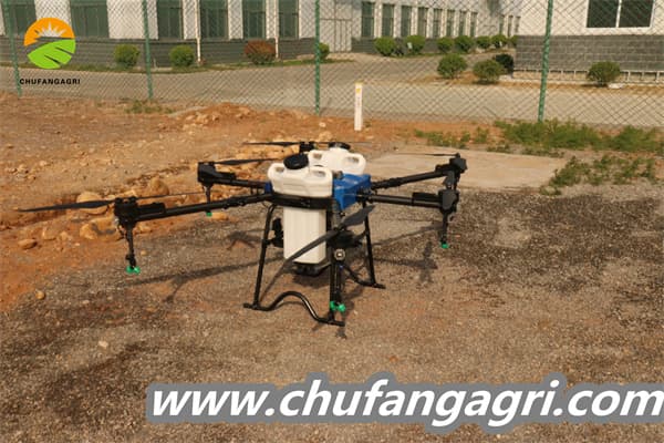 Water spray drones