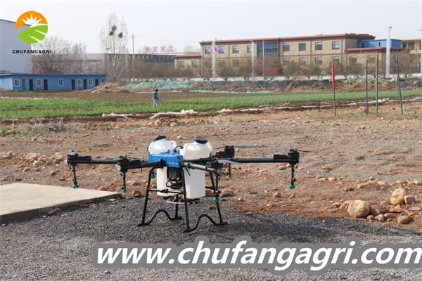Water spray drone