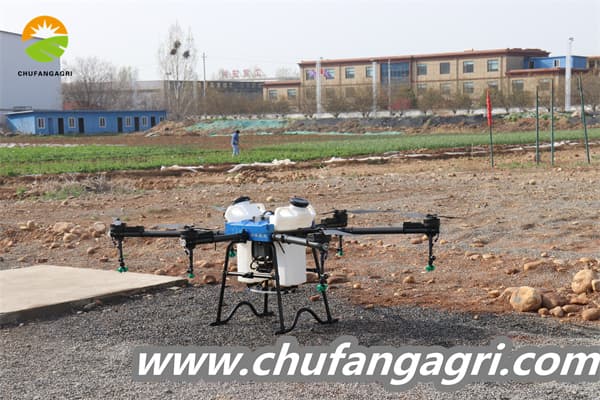 Water spray drones