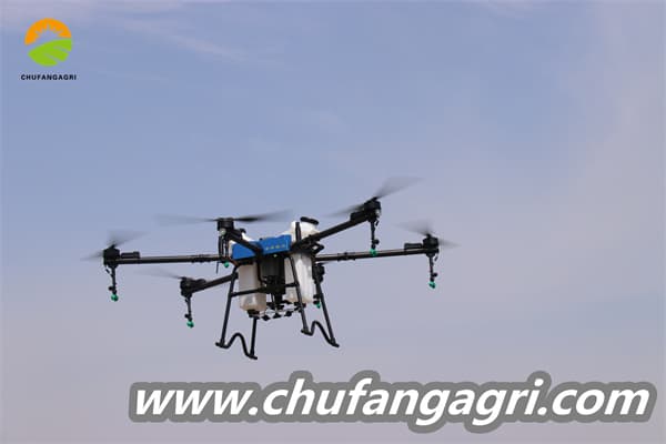 Crop spraying drone