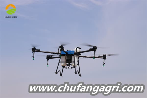 Irrigation drone farm for surveying