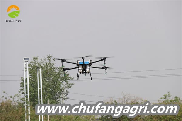 Crop spraying drone