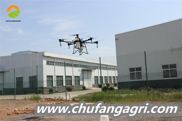 Professional uavs use in agriculture for spray