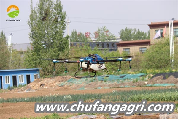 Drone for fertilizer spraying