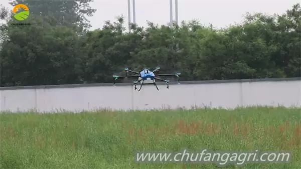 Agricultural spraying drone for pesticides