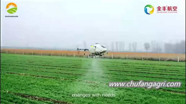 drone spraying