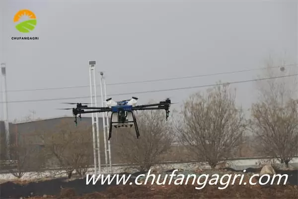 Drone in farm