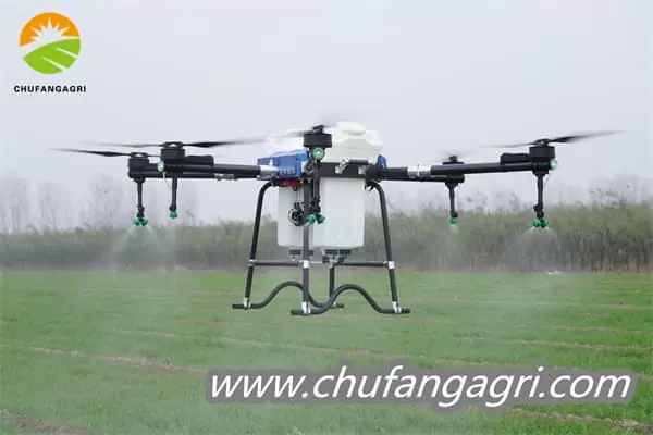 Agriculture drone for spraying fertilizer and pesticides
