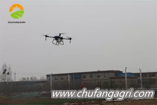 Drone in farm