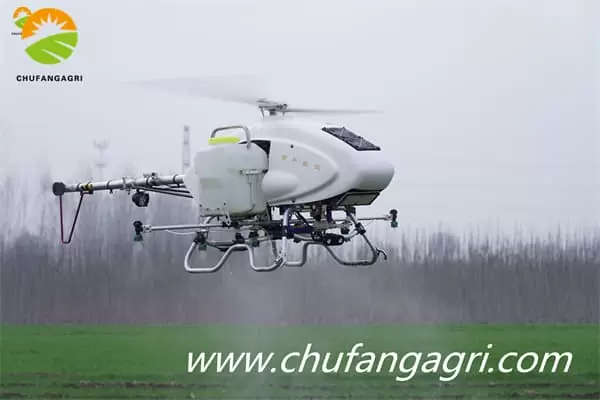 Agriculture drone for spraying fertilizer and pesticides