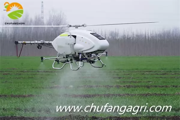 Drone farm surveying
