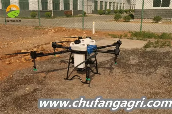 Water spray drone