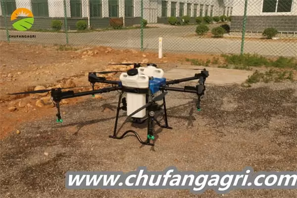 Water spray drones
