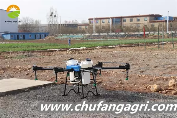Water spray drones